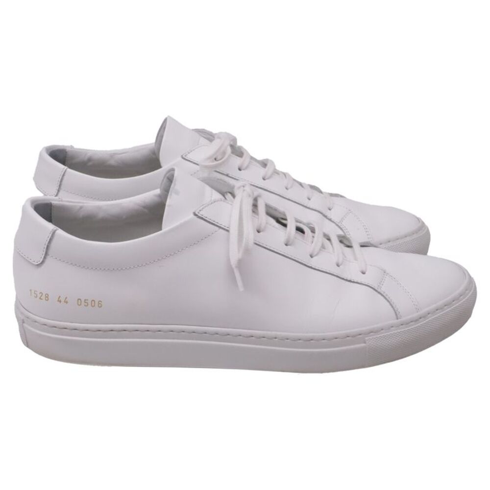 Common Projects Achilles Low-Top Sneakers in White Leather